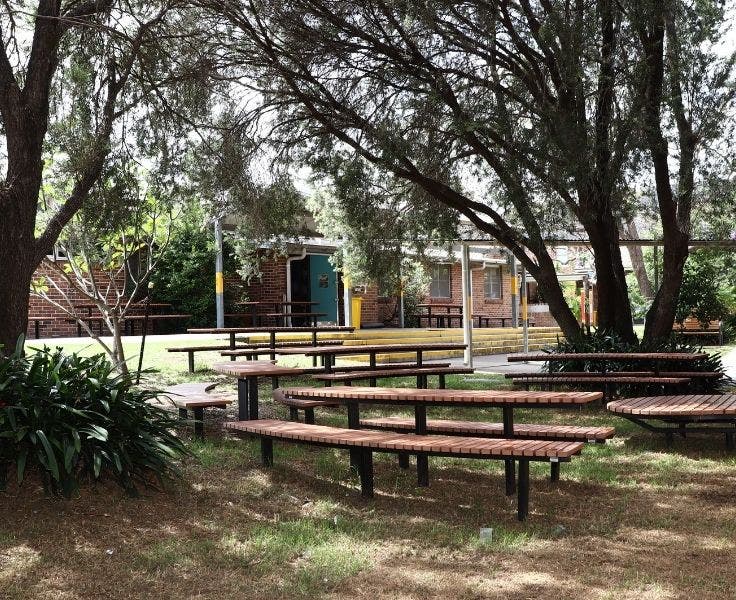 Outdoor learning space