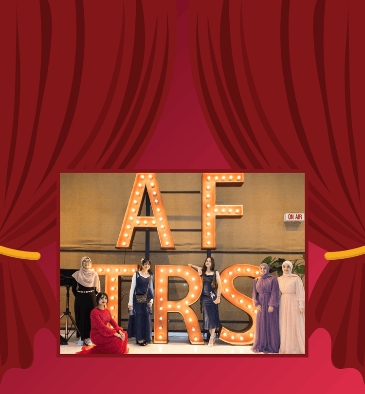 students at the short film festival