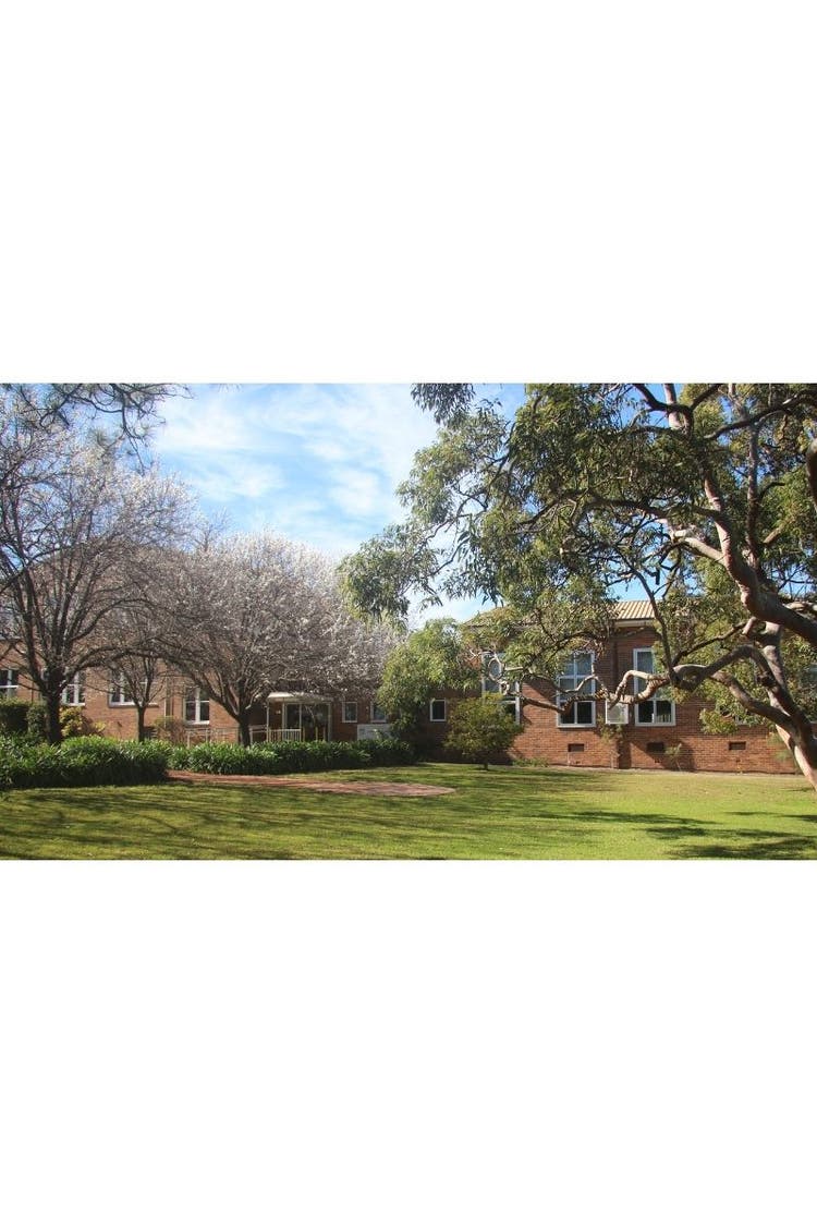 front of school photo